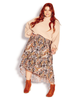 Desert Bloom Printed Ruffled Skirt - thumbnail