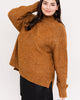 Dara Ribbed Mock Neck Sweater - thumbnail