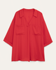 Sylvia Pocketed Popover Blouse - thumbnail