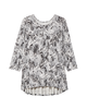Freya 3/4 Sleeve Pleat Back Top - thumbnail