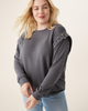 Leigh Beaded Sweatshirt - thumbnail
