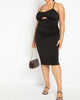 Robyn Ruched Cut Out Dress - thumbnail