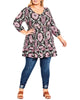 Cassandra Empire Waist Printed Tunic - thumbnail
