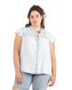 Penny Ruffle Sleeve Top - thumbnail