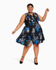 Lyra Belted Fit & Flare Dress  - thumbnail