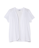 Melva Short Sleeve Open Back Cotton Cardi - thumbnail