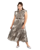 Maci Tiered Midi Dress - thumbnail