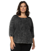 Evalyn Waffle Knit Top - thumbnail