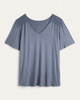 Melissa Short Sleeve Smocked Shoulder Top - thumbnail