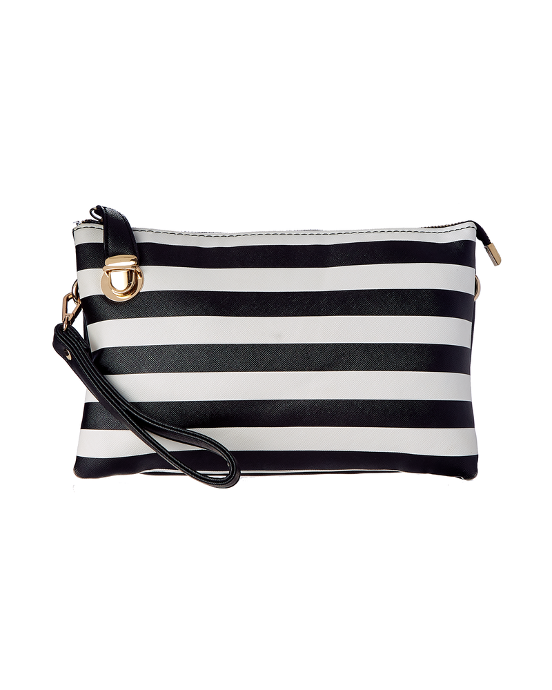 Vivi Convertible Bag | Black / White