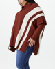 Willow Striped Hooded Poncho - thumbnail
