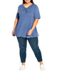 Harlow Crochet Tee - thumbnail