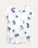 Olivia Cross-Back Blouse - thumbnail