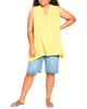 Plus Size Aria Pleated Top - thumbnail
