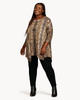 Maren Snake Print Top - thumbnail