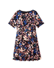 Marmara Short Sleeve Fit and Flare with Gathered Top - thumbnail