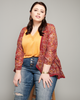 Selena Kimono With Lace Trim - thumbnail