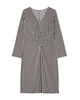 Tobi Shirred Detail V-Neck Dress - thumbnail