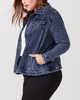 Frances Frayed Denim Jacket - thumbnail