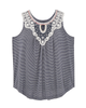 Eliza Crochet Detail Sleeveless Top - thumbnail