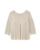 Ashley Pleat Front Knit Top - thumbnail