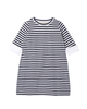 Amherst 3/4 Sleeve Knit Dress with Contrast Cuff - thumbnail
