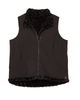 Algonquin Reversible Vest with Faux Fur - thumbnail