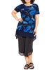 Raven Abstract Tunic - thumbnail