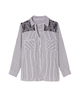 Jessica Lace Detail Button Down - thumbnail