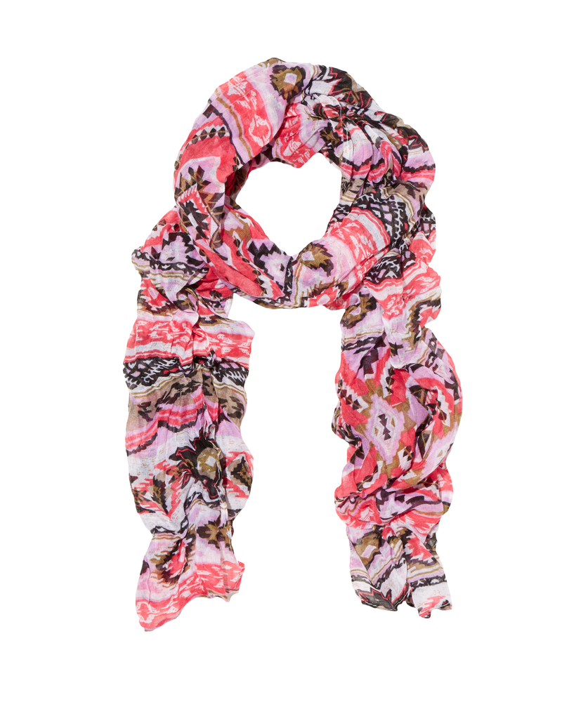 Allium Scarf | Coral