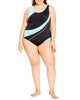 Rosa Spliced Racerback One-Piece - thumbnail