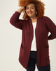 Amanda Ribbed Knit Cardigan - thumbnail