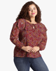 Charlotte Chiffon Ruffle Blouse - thumbnail