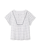 Denny Short Sleeve Cotton Top - thumbnail