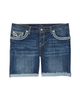 Denton Rolled Shorts with Stitching Details - thumbnail