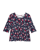 Jes Knit Lattice Back Top - thumbnail