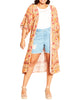 Serene Floral Longline Kimono - thumbnail