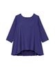 Suri 3/4 Sleeve Crew Neck Top - thumbnail