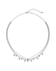 Sasha Cubic Zirconia Collared Necklace - thumbnail