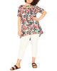 Elsie Caged Crush Top - thumbnail