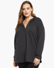 Melany Lace Trim Hoodie - thumbnail