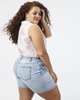 Nicole High-Rise Denim Shorts - thumbnail