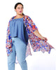 Salehi Printed Chiffon Kimono - thumbnail