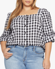 Valerie Gingham Top - thumbnail