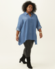 Tabitha Chambray Button-Down Tunic - thumbnail