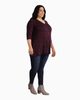 Roxana Zip-Neck Swing Top - thumbnail