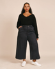 Quinn Cropped Wide Leg Pant - thumbnail