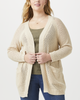 Sara Open-Front Knit Cardigan - thumbnail