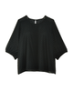Gwendolyn 3/4 Sleeve Textured Balloon Sleeve Blouse - thumbnail