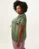 Kindra Ruffle Smocked Blouse - thumbnail